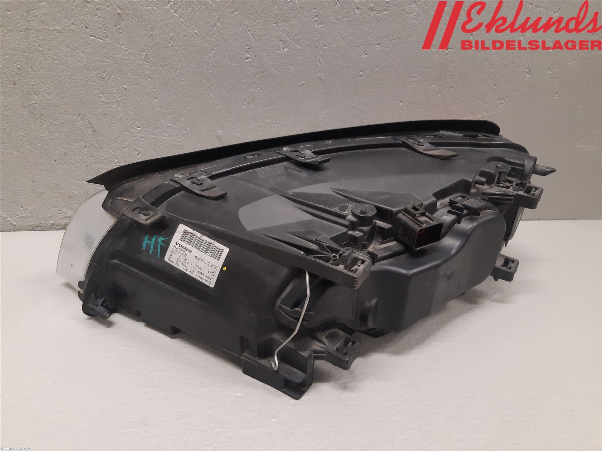 Volvo V70 08-13 Strålkastare Höger