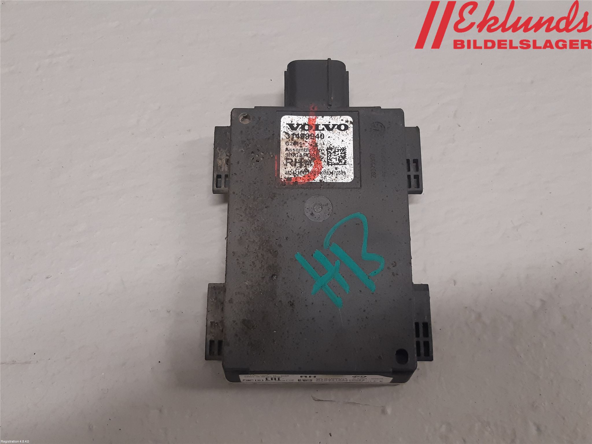 Volvo V90 17->> Sensor Aktivt Kollisionsskydd