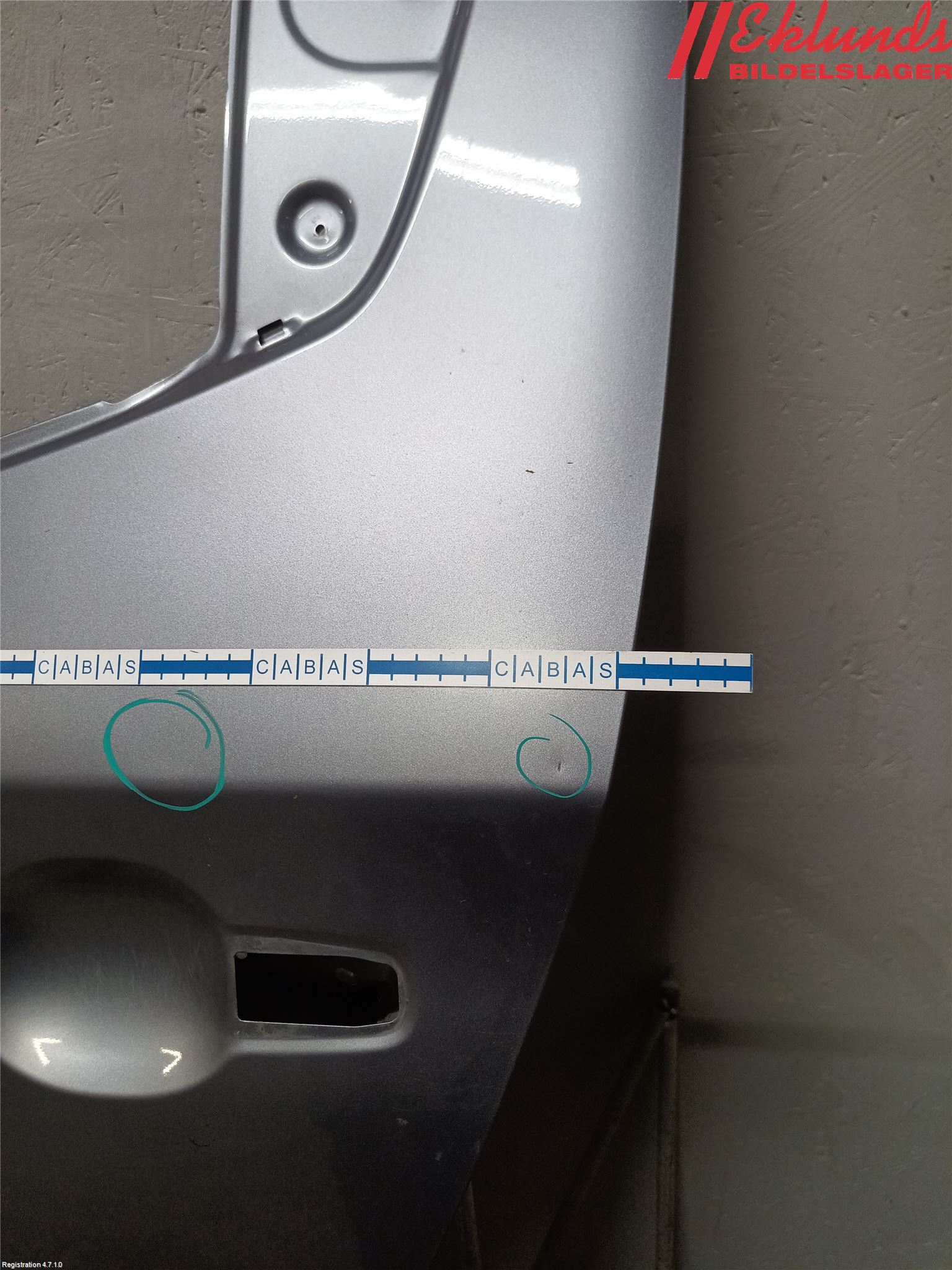 Mitsubishi L200 16-23 Dörr Bak Vänster