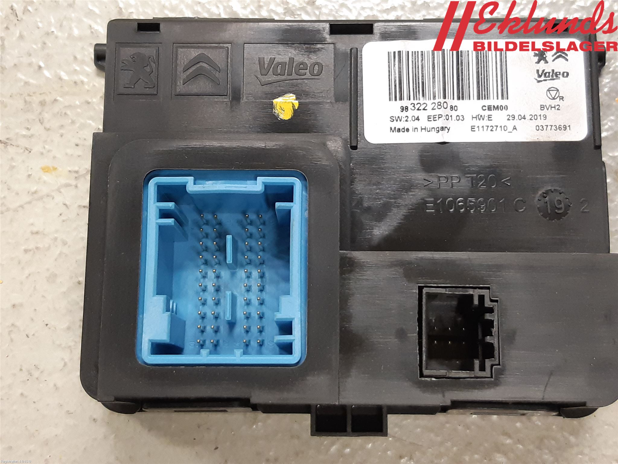 Toyota PROACE II 16- Styrenhet Övrigt