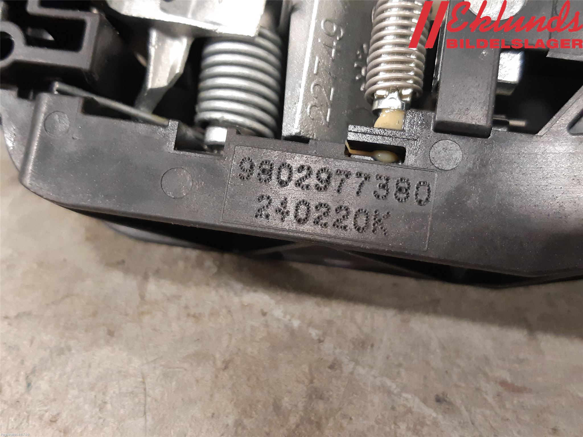 Citroen BERLINGO/E-BERLINGO 19- Dörrhandtag Yttre Vä