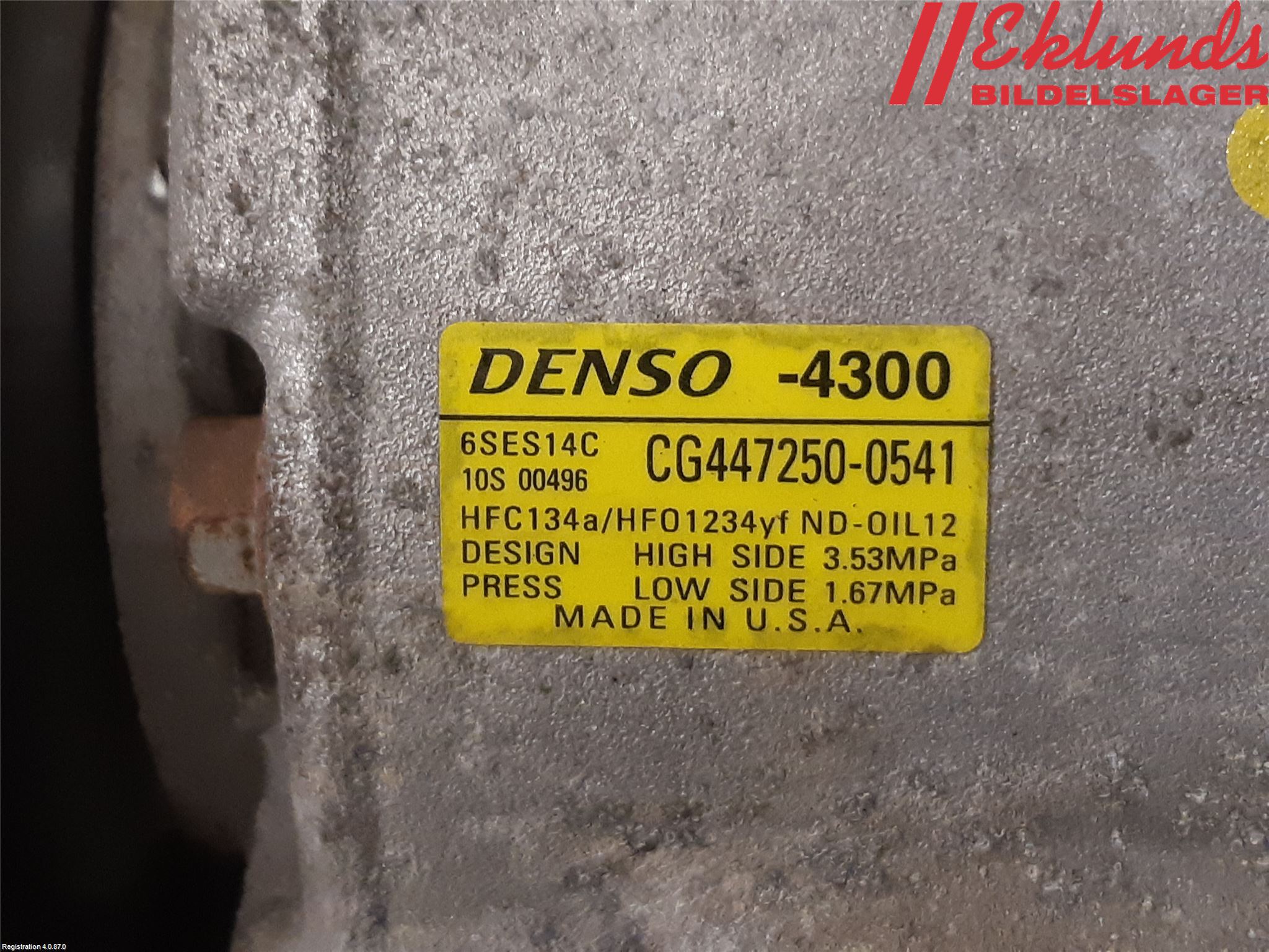 Kia OPTIMA 16-20 Ac Kompressor