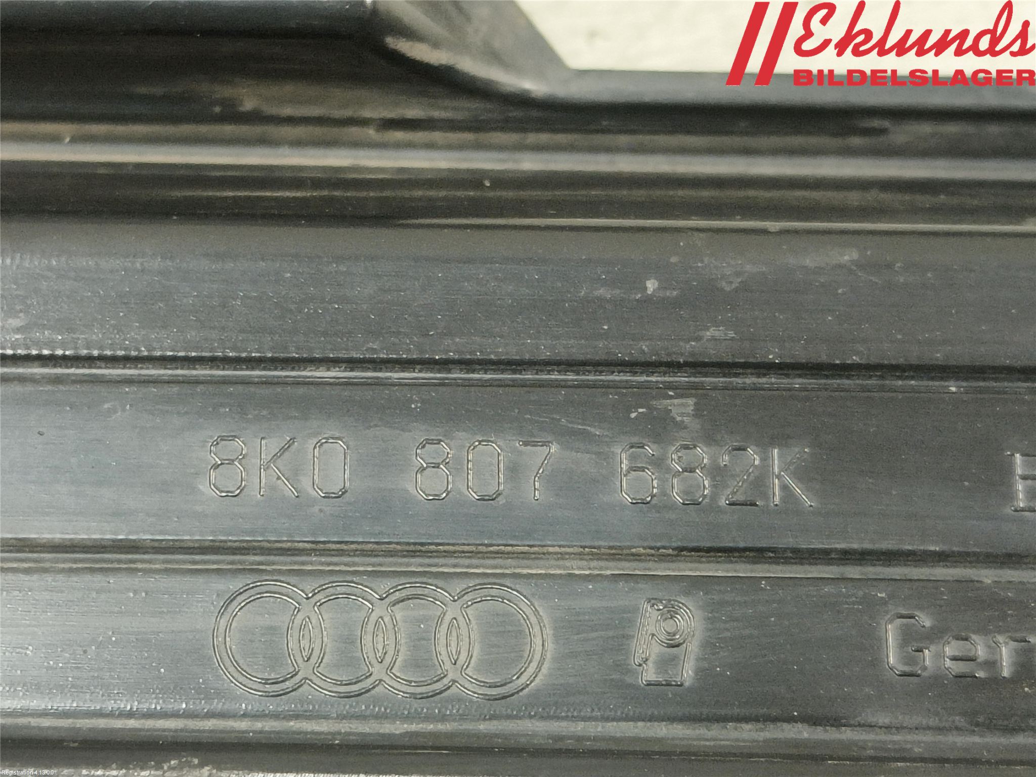 Audi A4 12-15 Dimljussarg Fram