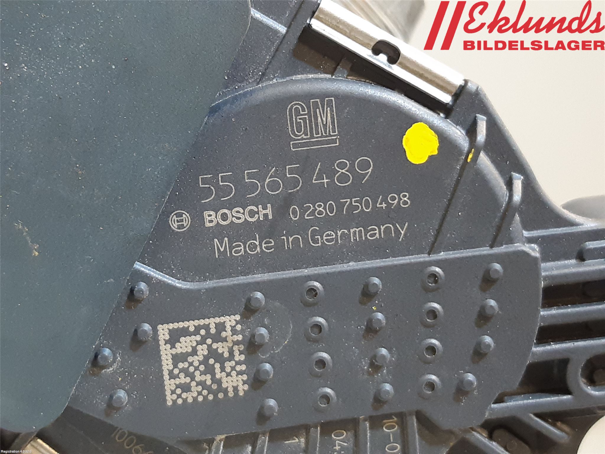 Opel MERIVA B 10-17 Injspjällhus