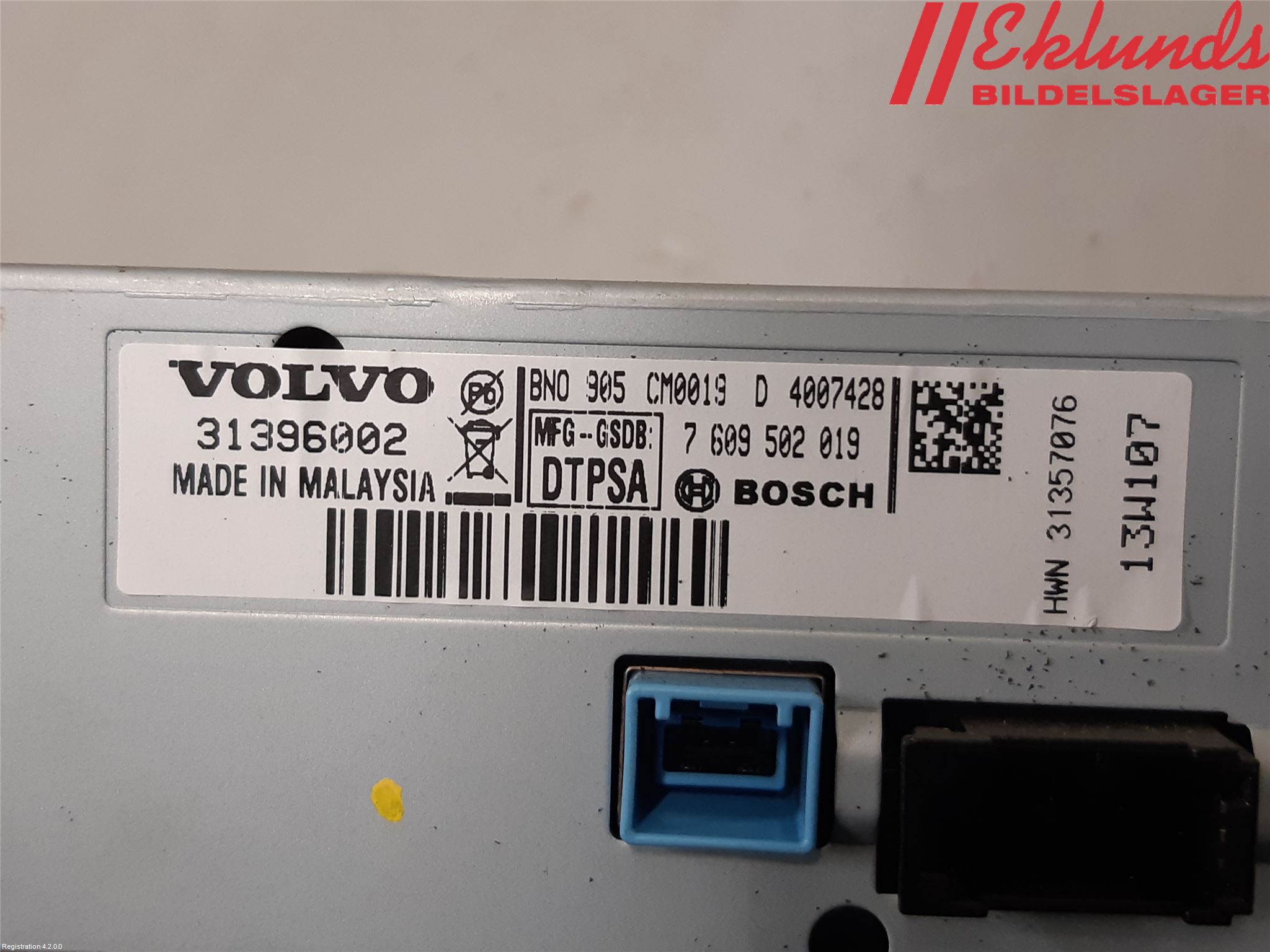 Volvo XC70 08-13 Bildskärm