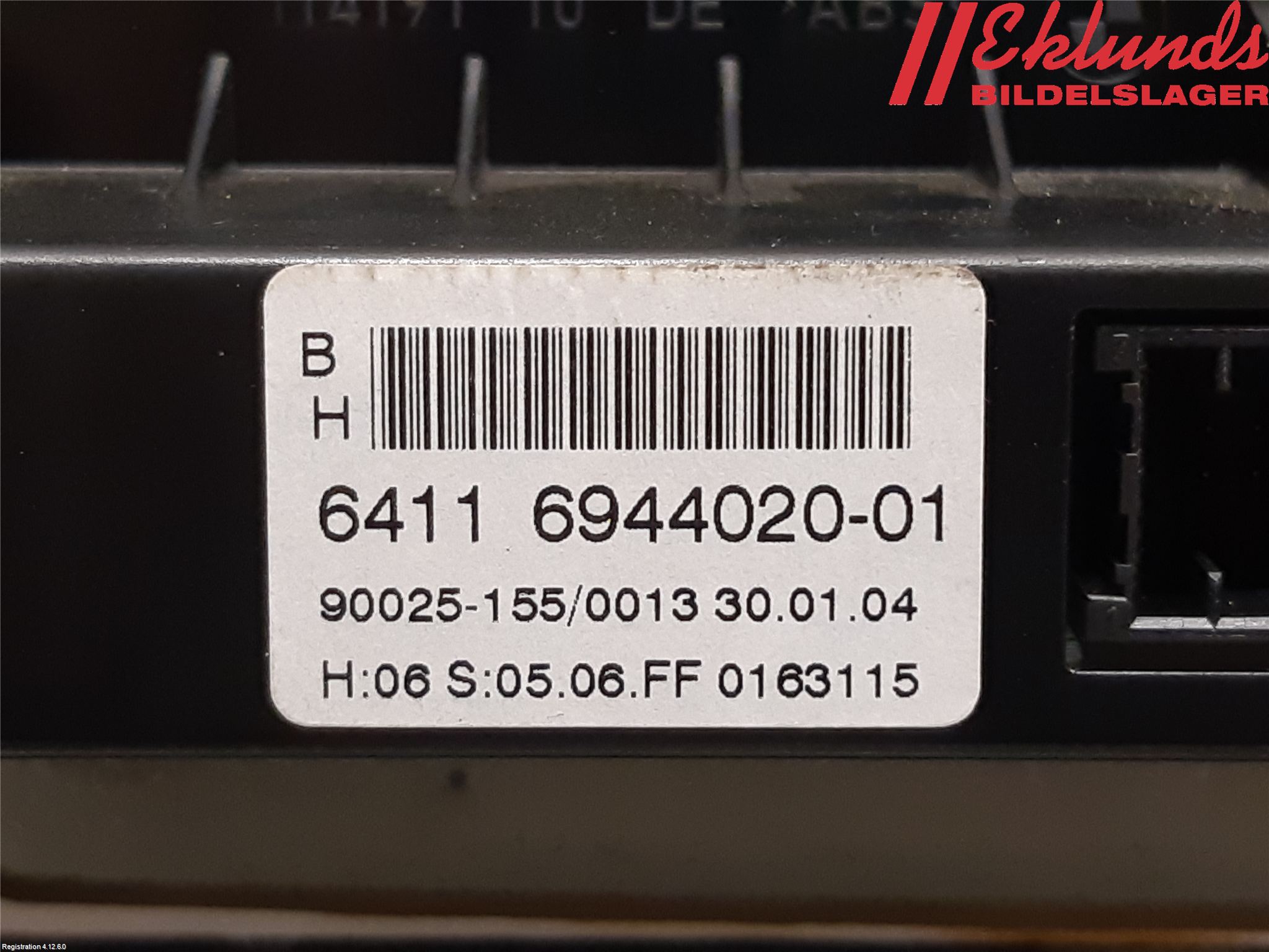 BMW 6 E63/64    02-10 Ac Styrenhet Ac Manöveren