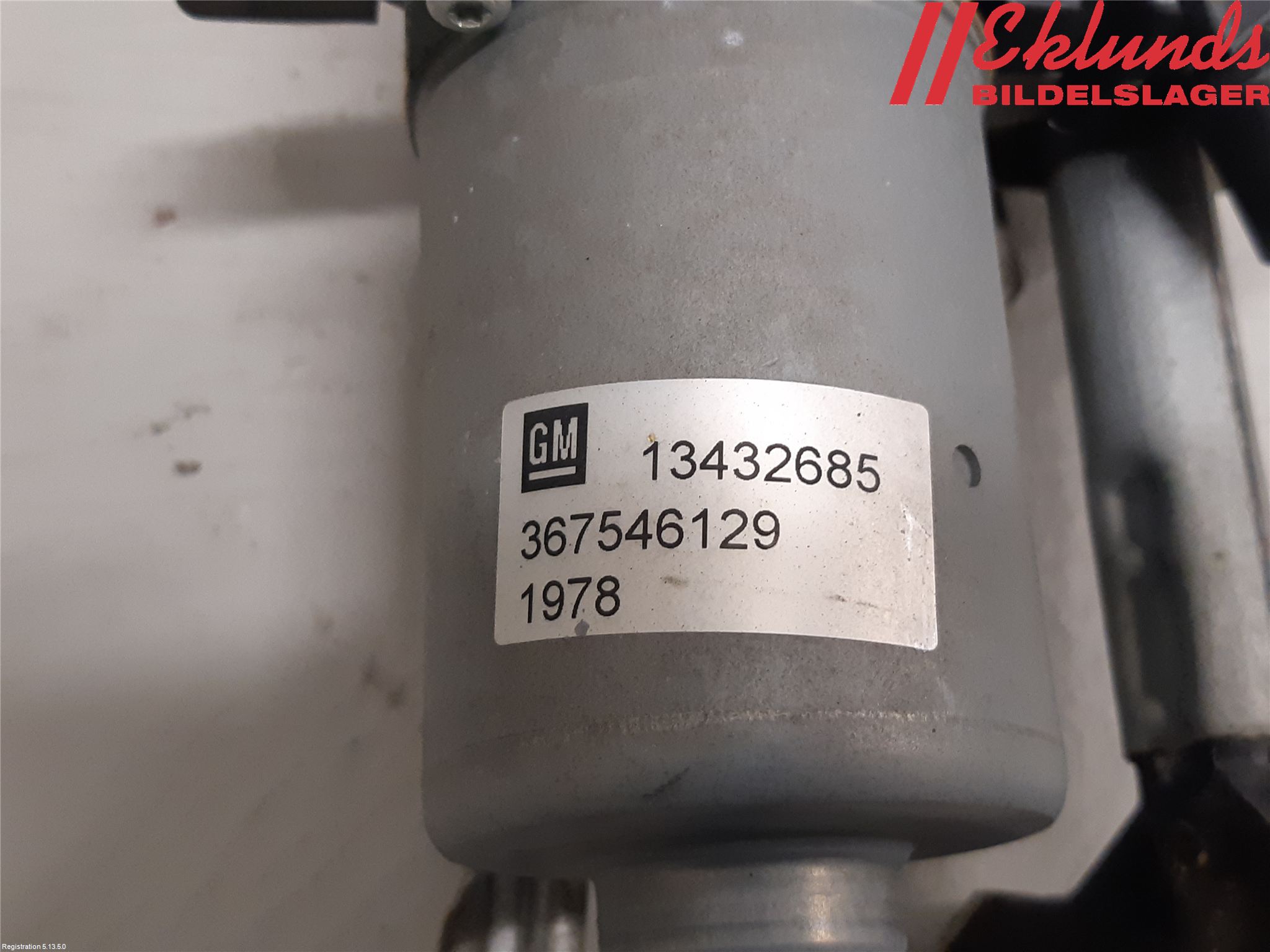 Opel CORSA E 15-19 Torkarmotor Vindruta
