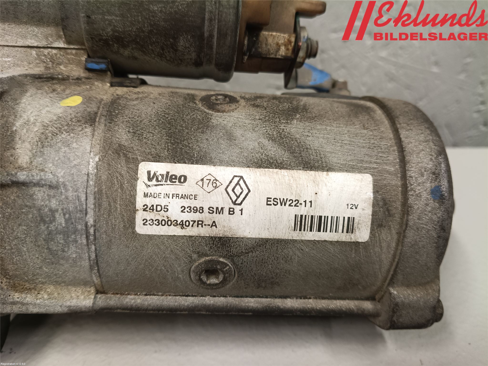 Renault MASTER III 15-20 Startmotor Diesel