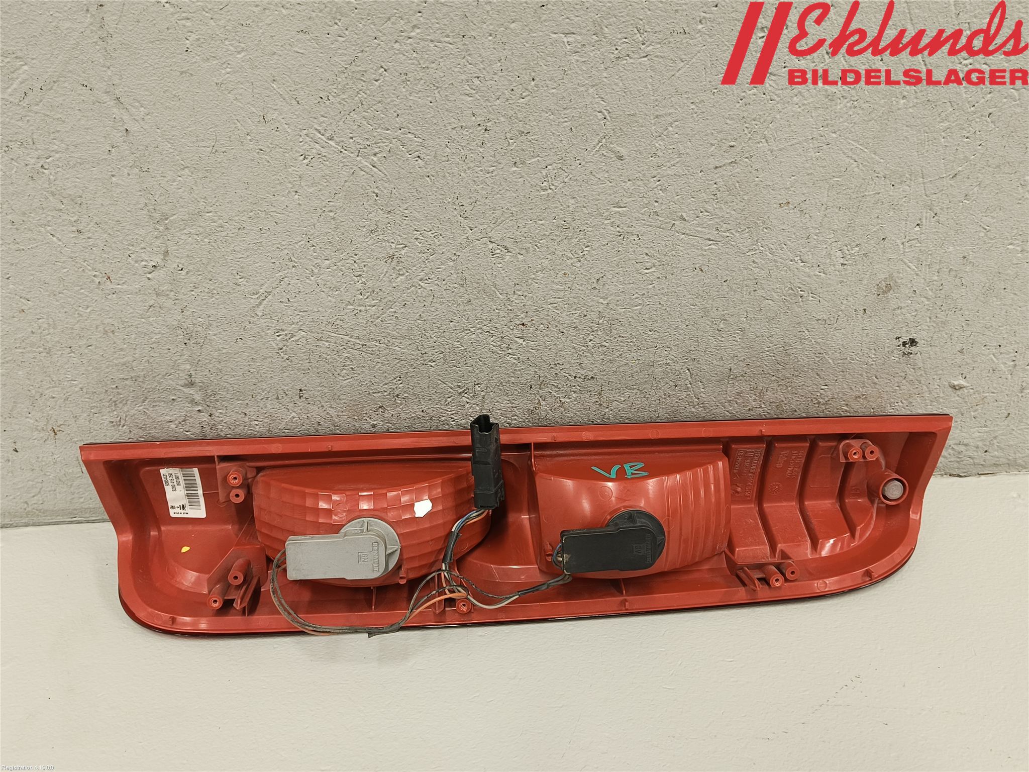 Opel VIVARO 01-14 Bakljus Vänster