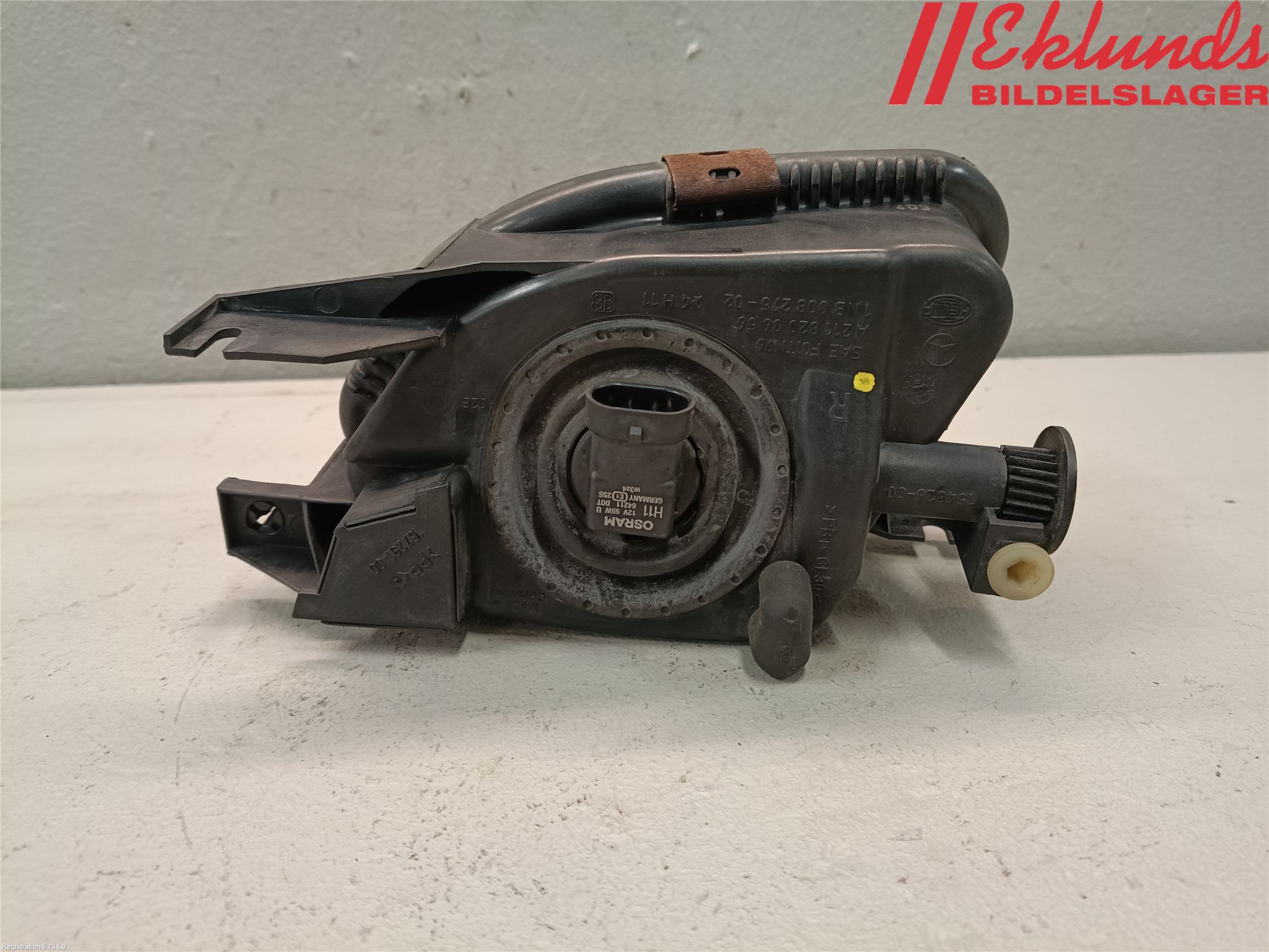 Mercedes-Benz MB E-KLASS (W211) 02-09 Dimljus-Varselljus Fram