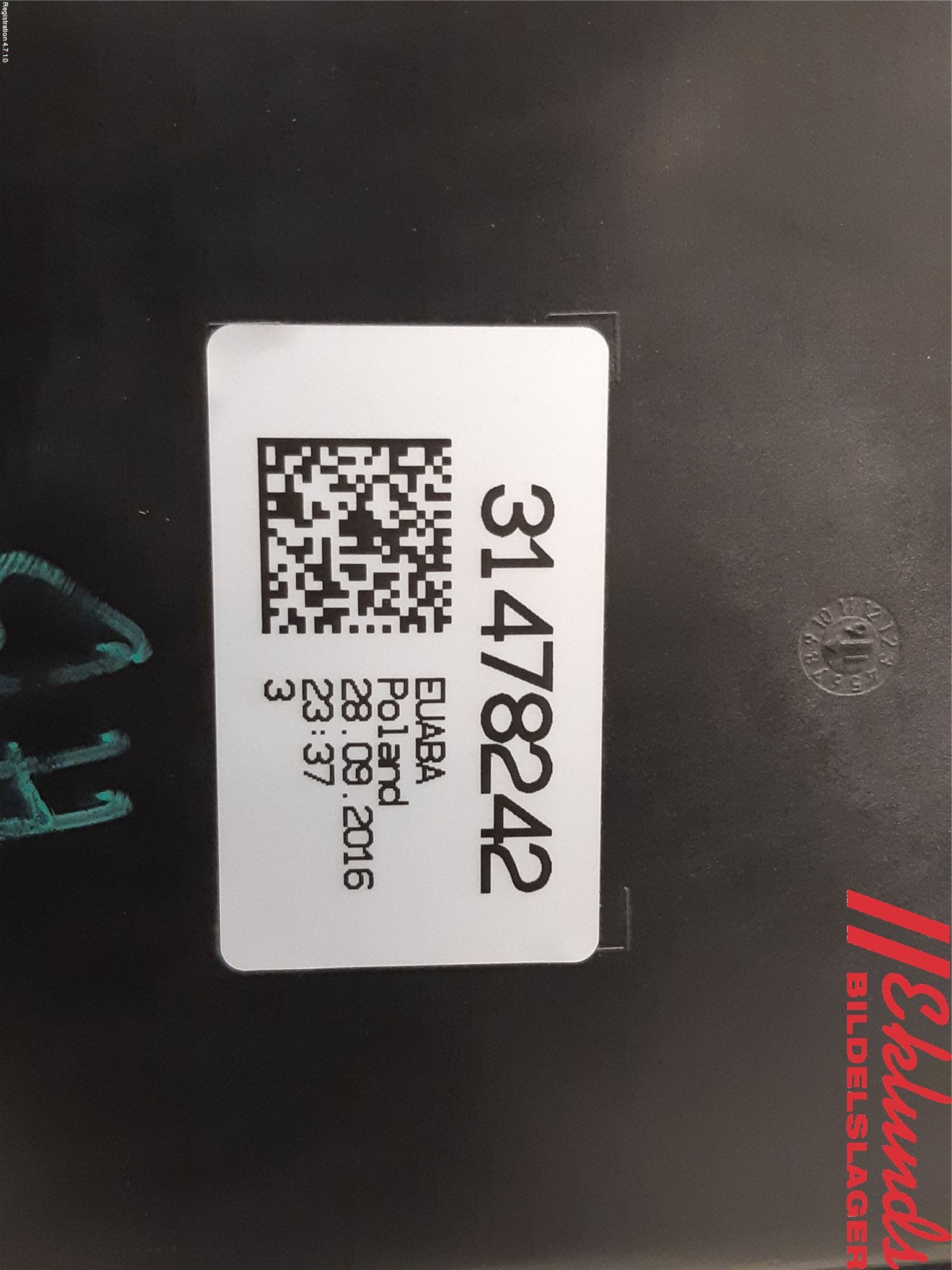 Volvo XC90/RECHARGE 16- Bränsle Kolkanister