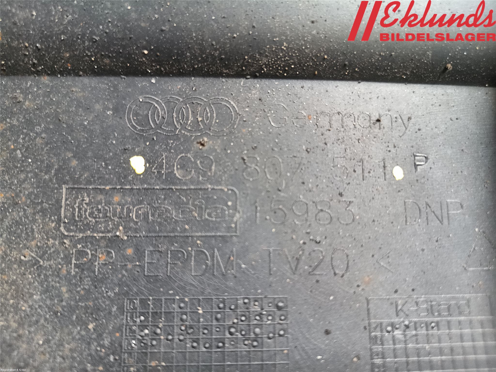 Audi A6/S6 4G 11-18 Stötfångarbeklädnad Bak