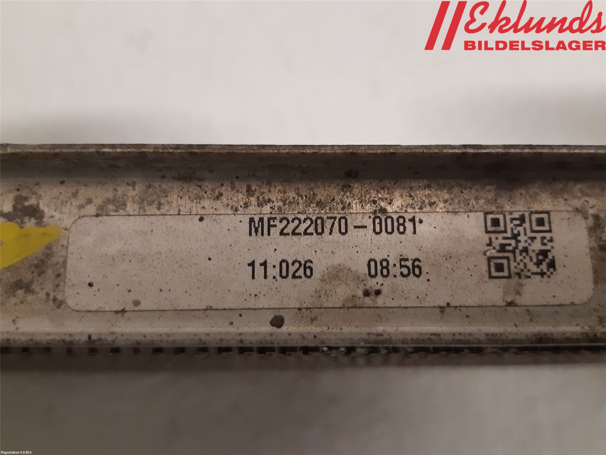 Toyota AURIS 10-12 Kylare Aut