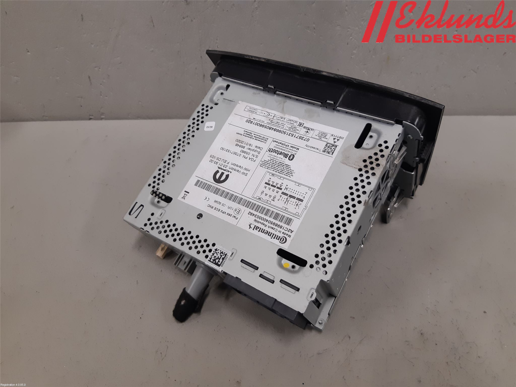 Fiat DOBLO CARGO Cd Radio - Multimediapanel