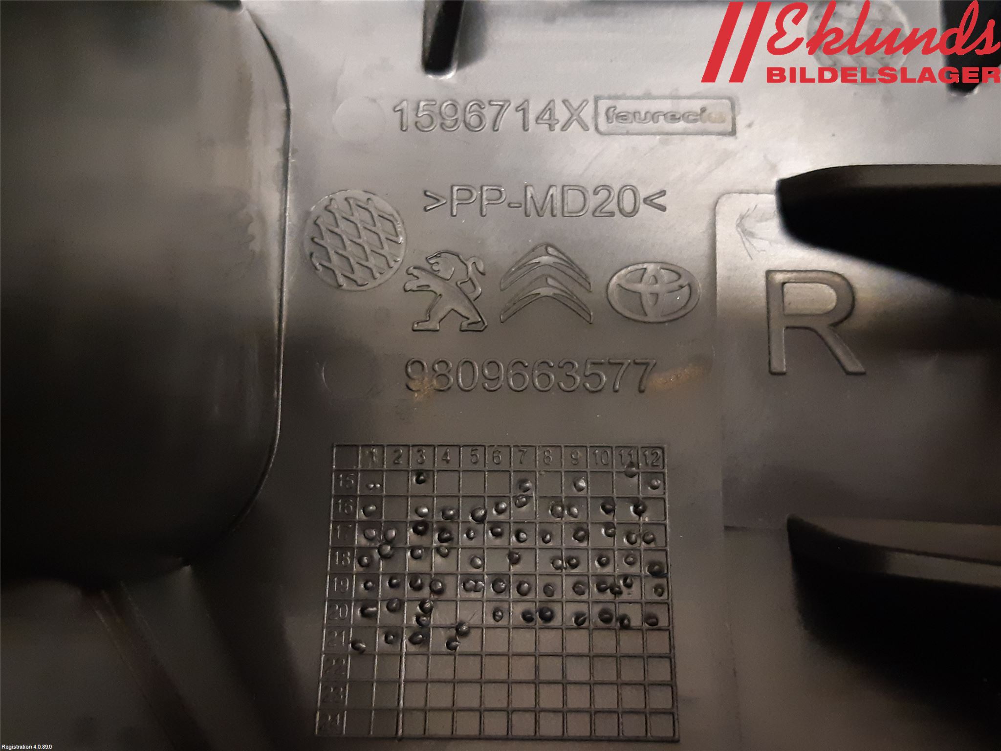 Peugeot EXPERT/E-EXPERT 17- Stötfångarfäste Bak Hö