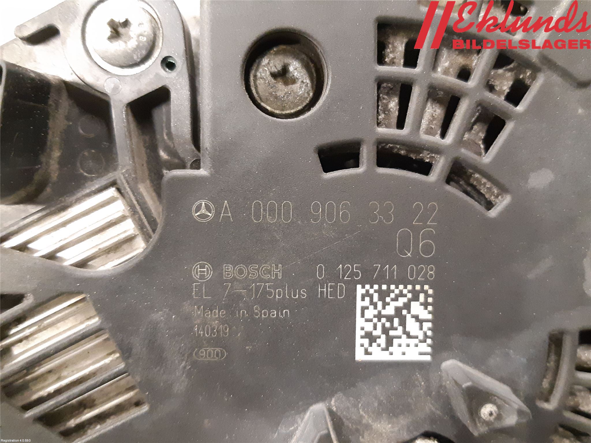 Mercedes-Benz MB CLA-KLASS (C117/X117) 13-19 Generator