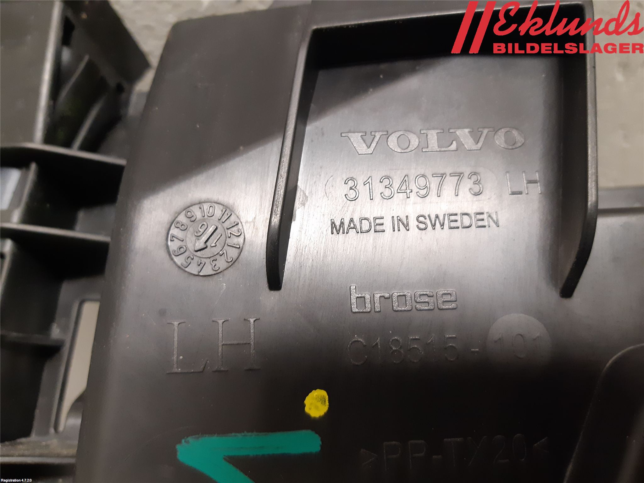 Volvo XC90/RECHARGE 16- Fönsterhissmekanism