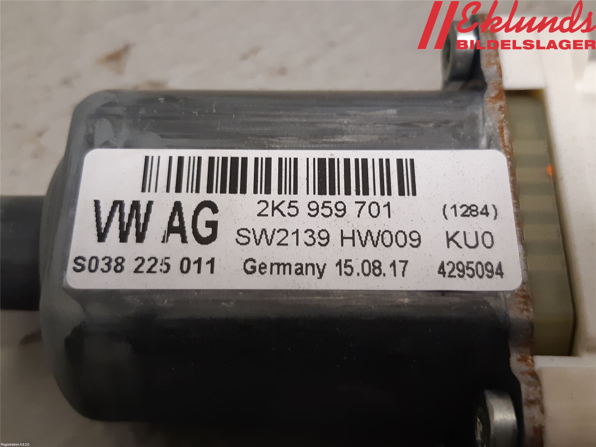 Volkswagen VW CADDY 16-20 Fönsterhissmotor
