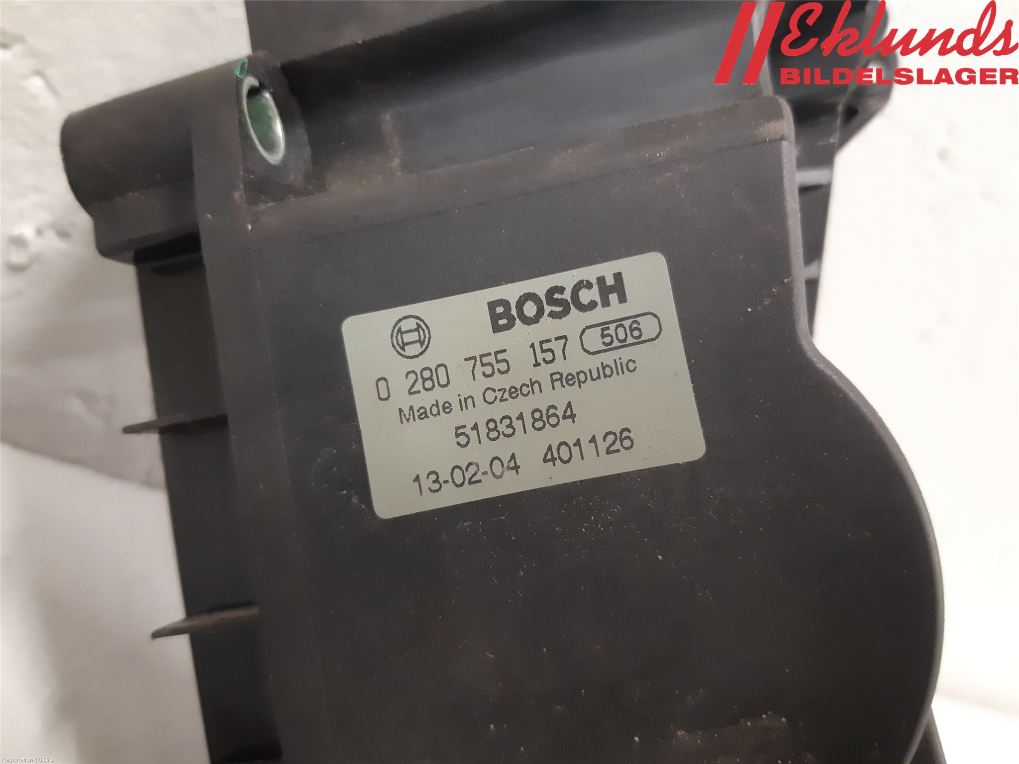 Opel COMBO D 12-18 Gaspedal