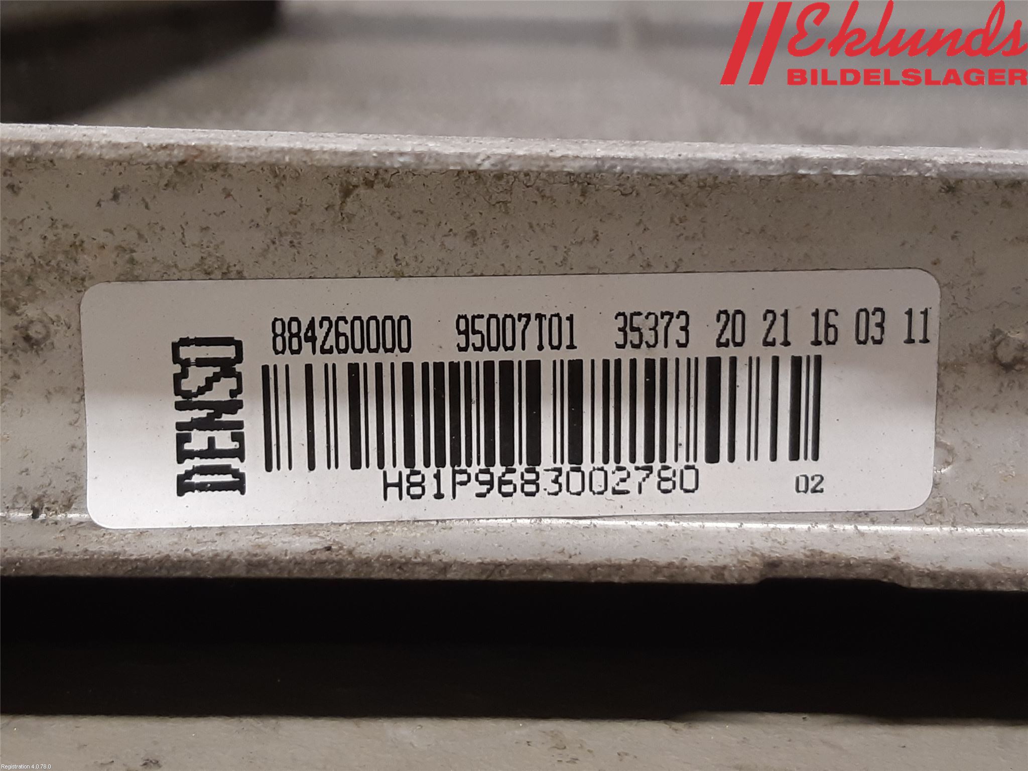 Peugeot 207 Kylare Man