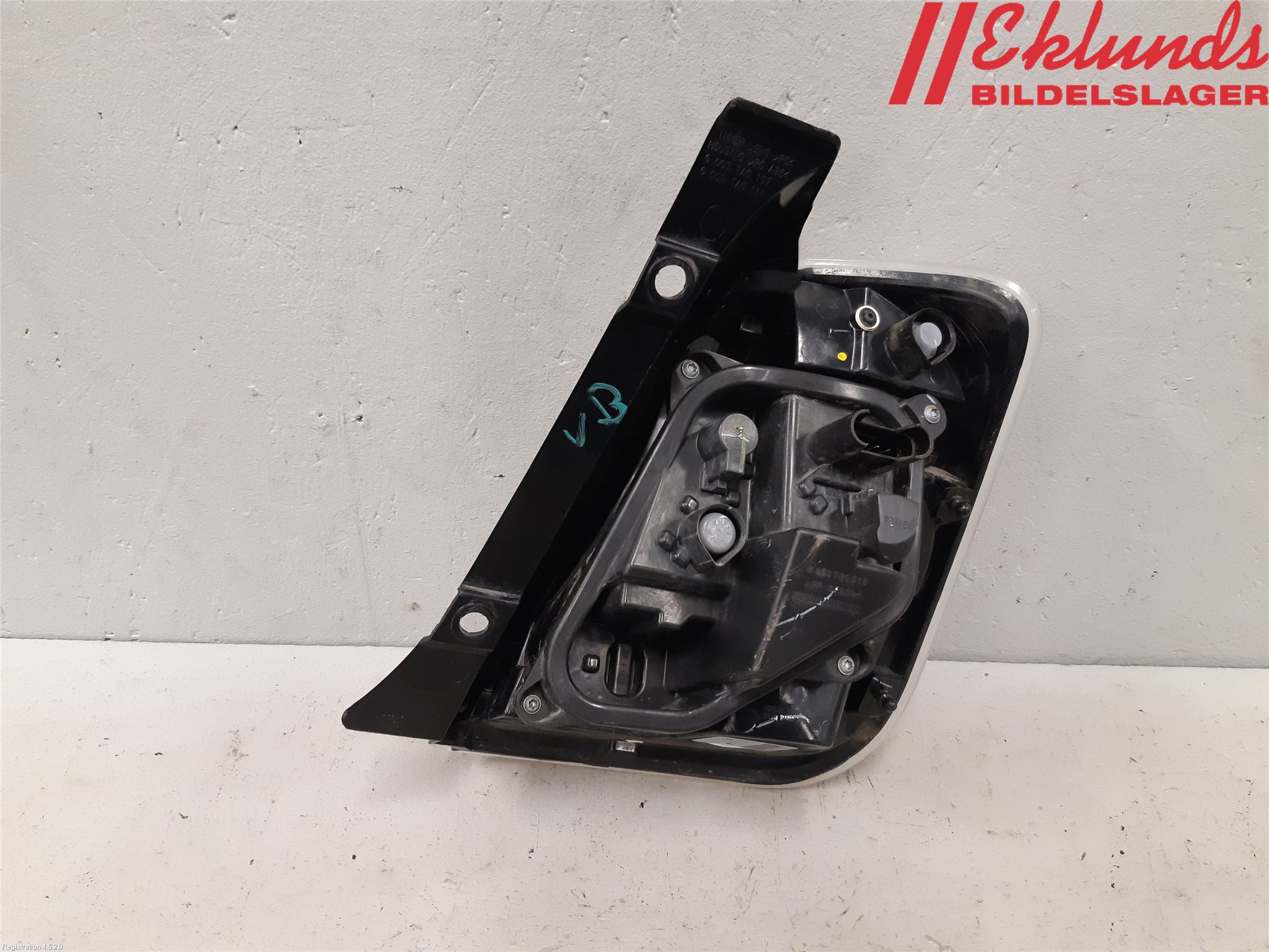 Fiat 500 07- Bakljus Vänster