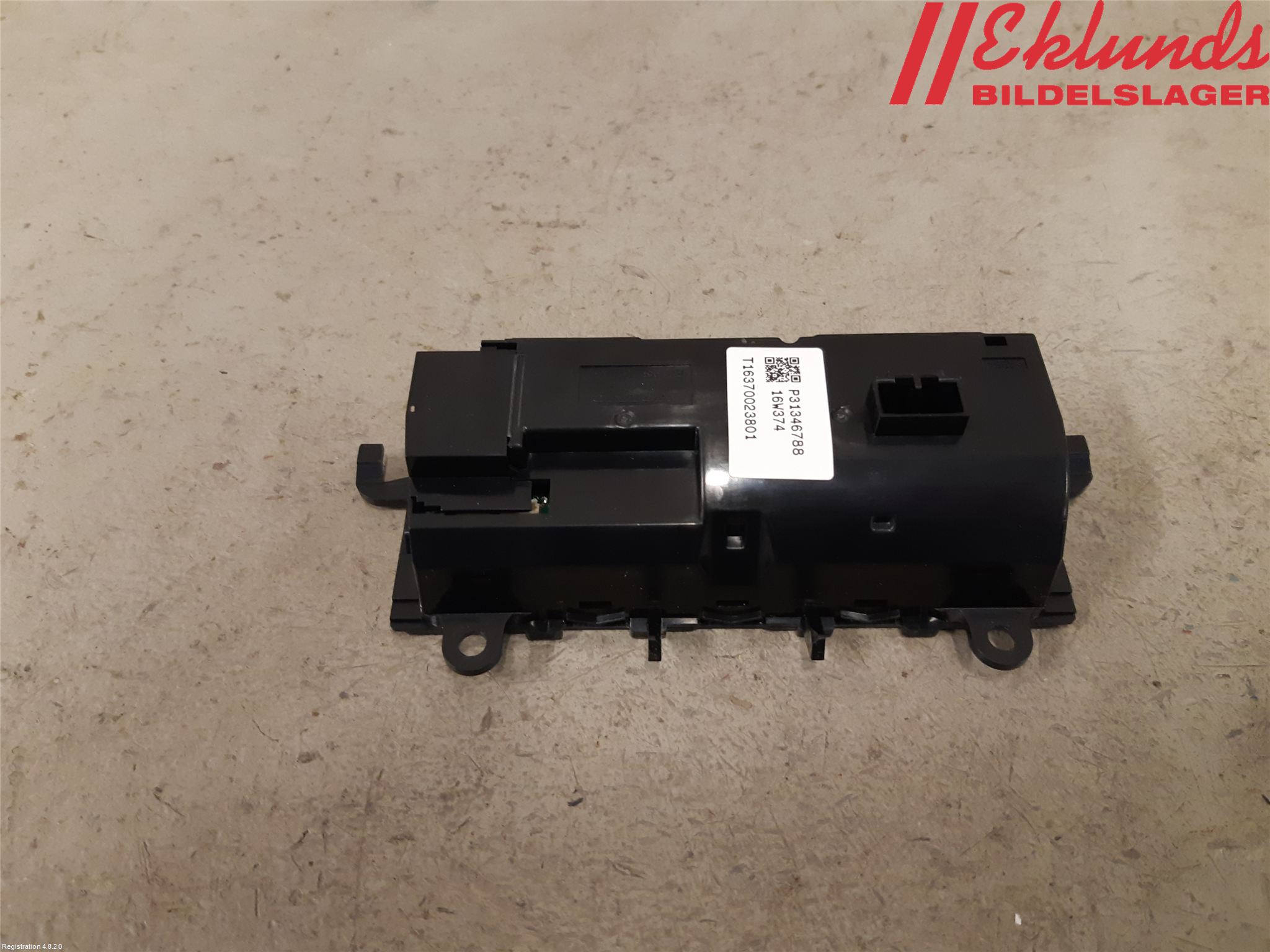 Volvo XC90/RECHARGE 16- Strömställare Fläkt