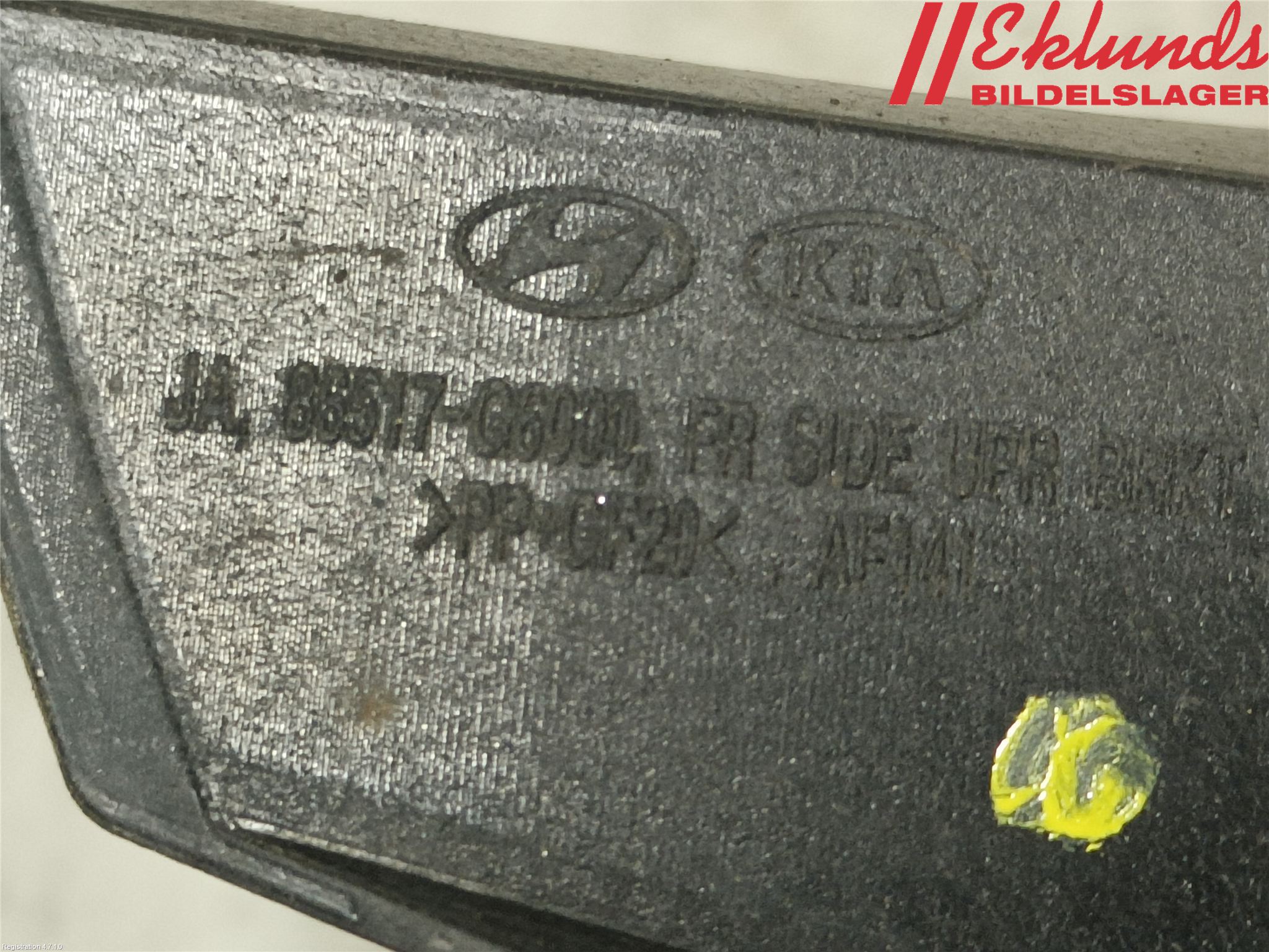 Kia PICANTO 17- Stötfångarfäste Fram Vä