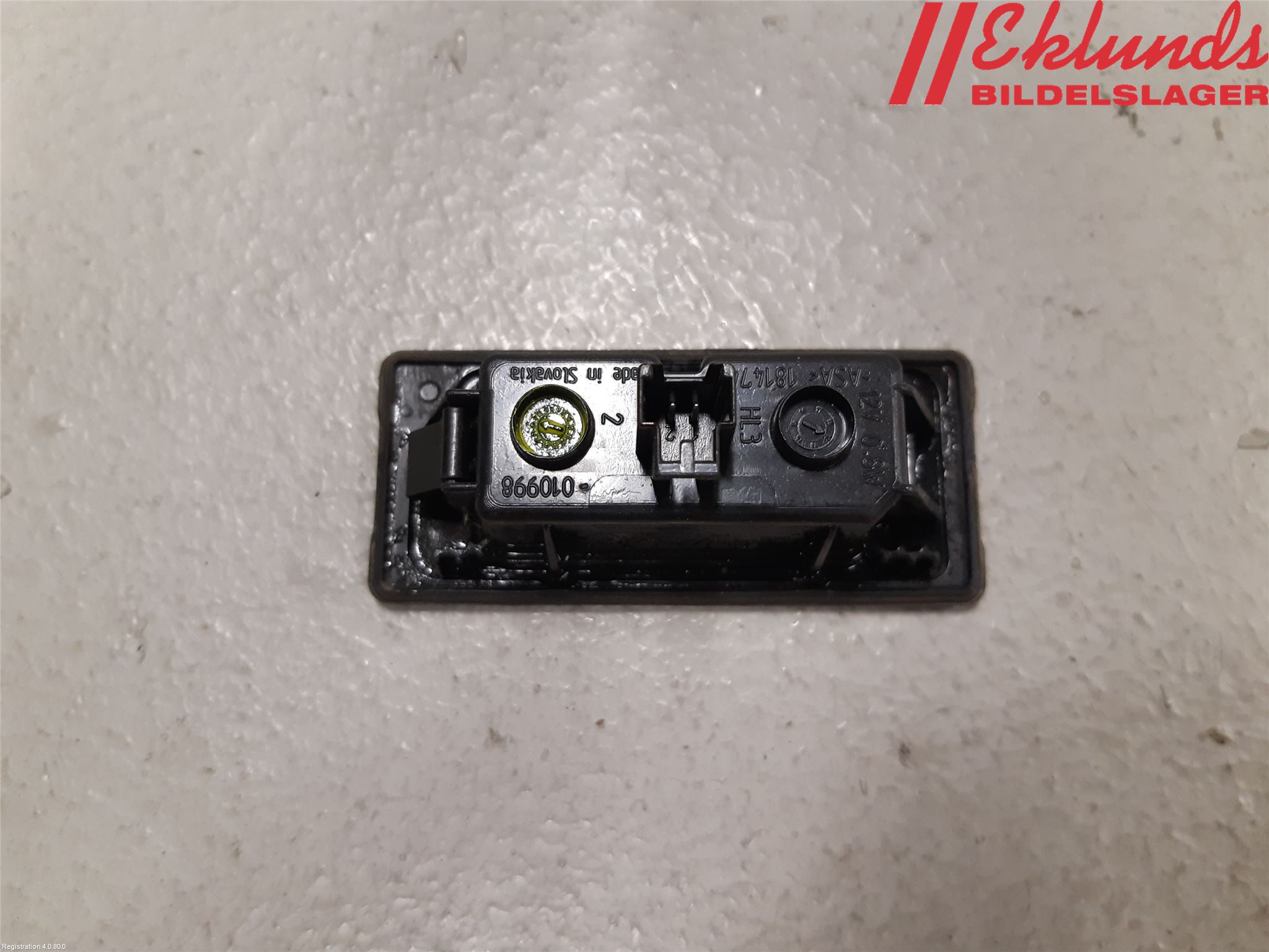 Audi A4 ALLROAD 09-16 Skylt Belysning