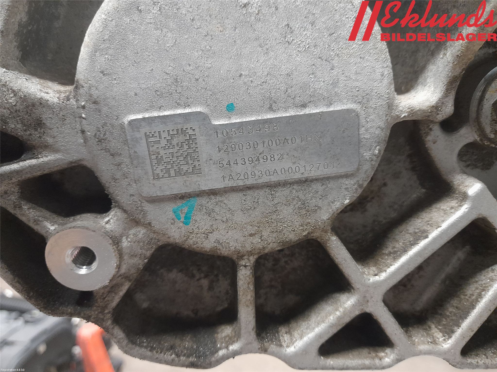 MG ZS EV 20- Växellåda Automat