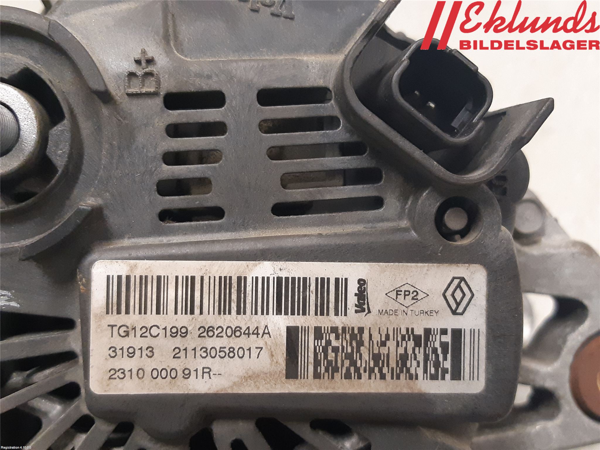 Dacia SANDERO/STEPWAY 13-20 Generator