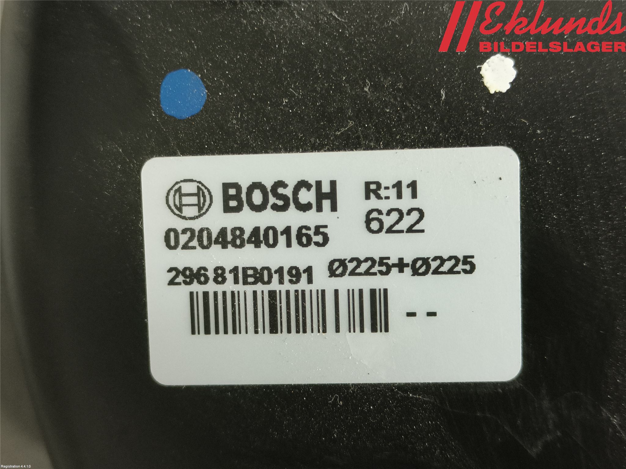 Ford TRANSIT SKÅP/BUSS 14-22 Bromsservo