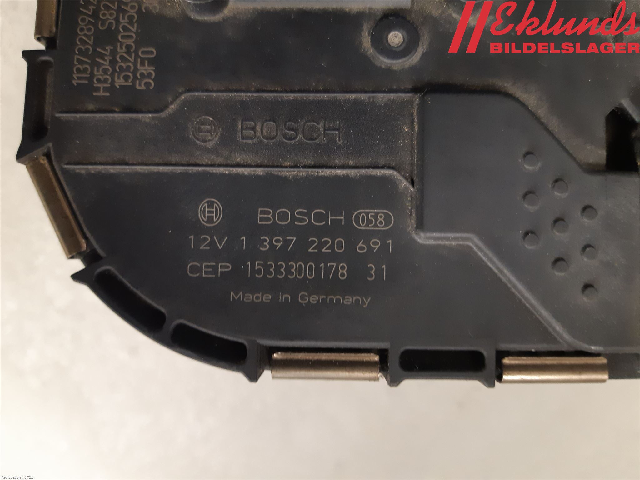 Volkswagen VW PASSAT 15-19 Torkarmotor Vindruta