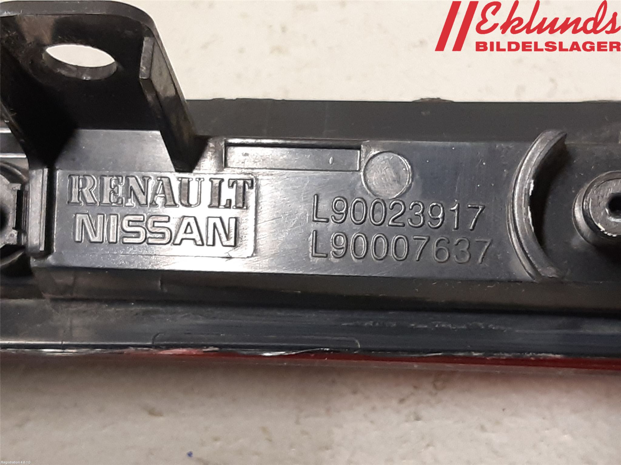 Renault CLIO IV 12-16 Bromsljus Bakruta