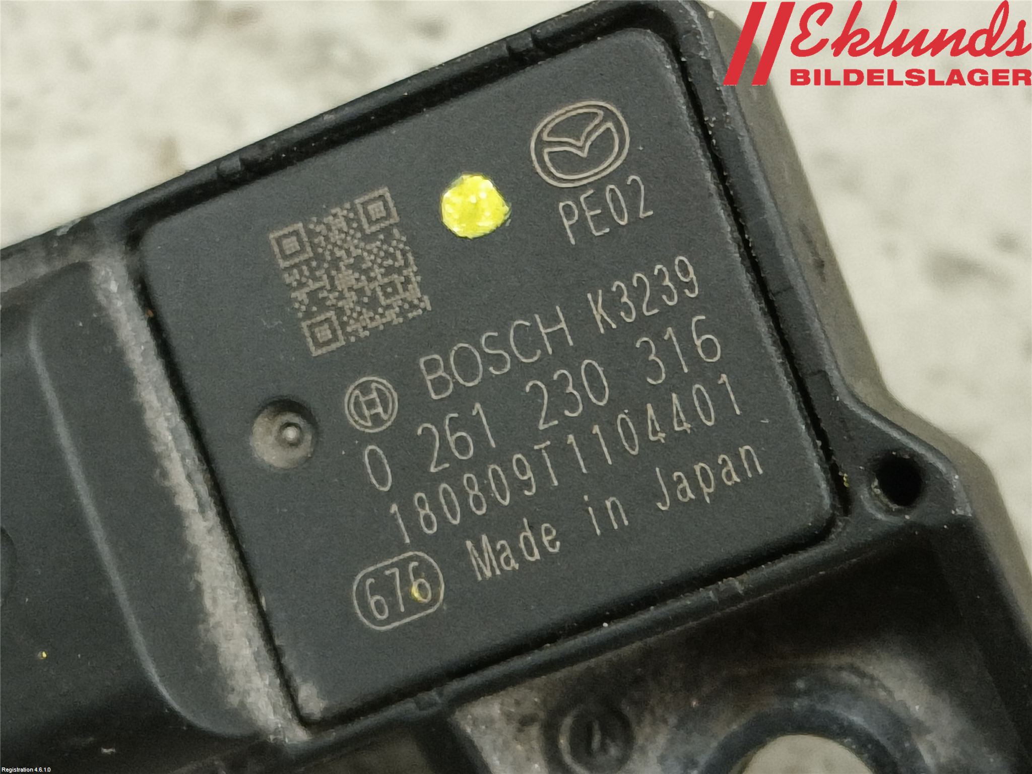 Mazda CX-3 Injmappsensor