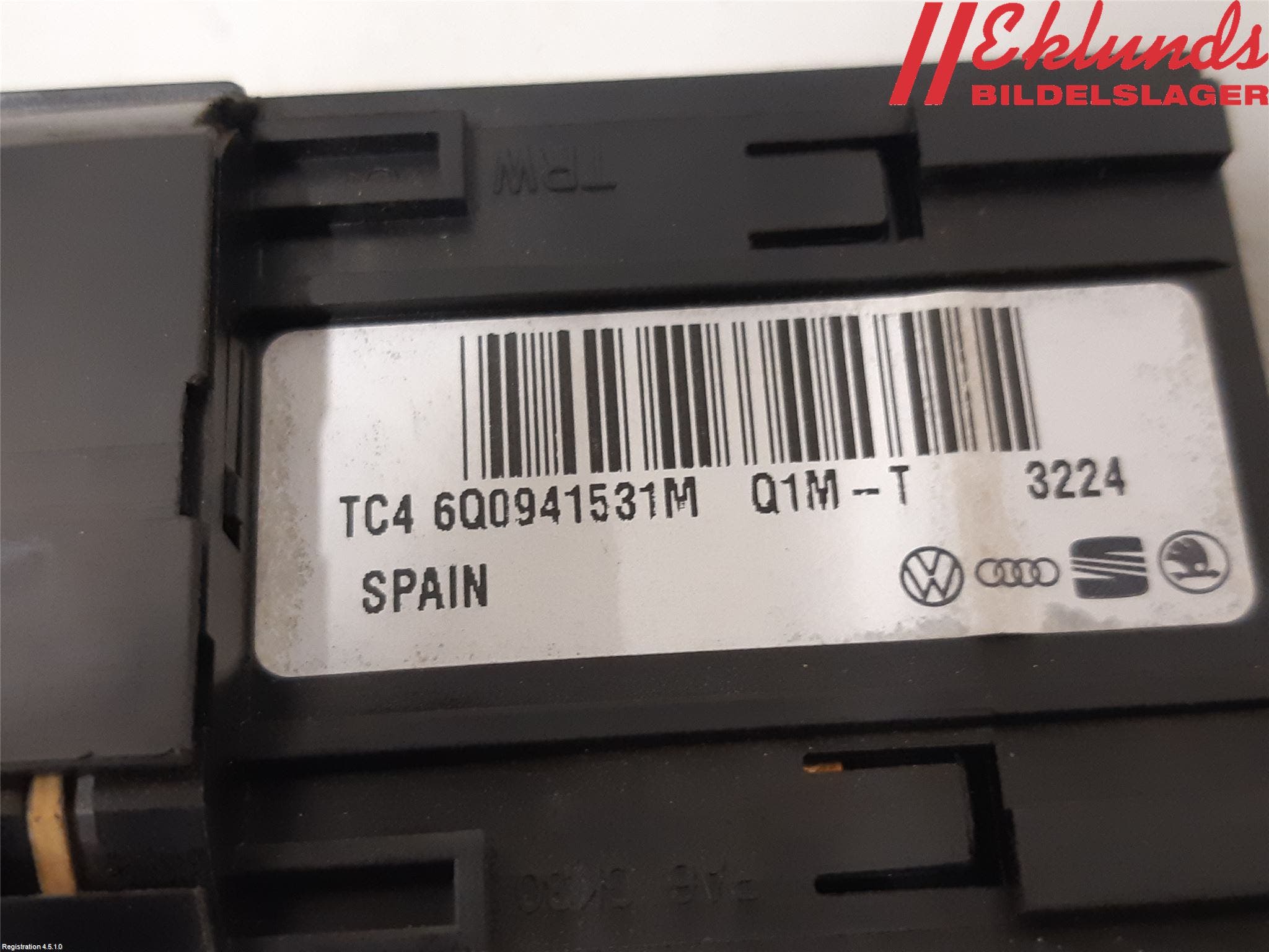 Volkswagen VW TRANSP/CARAVELLE (T5) 04-15 Strömställare Ljus