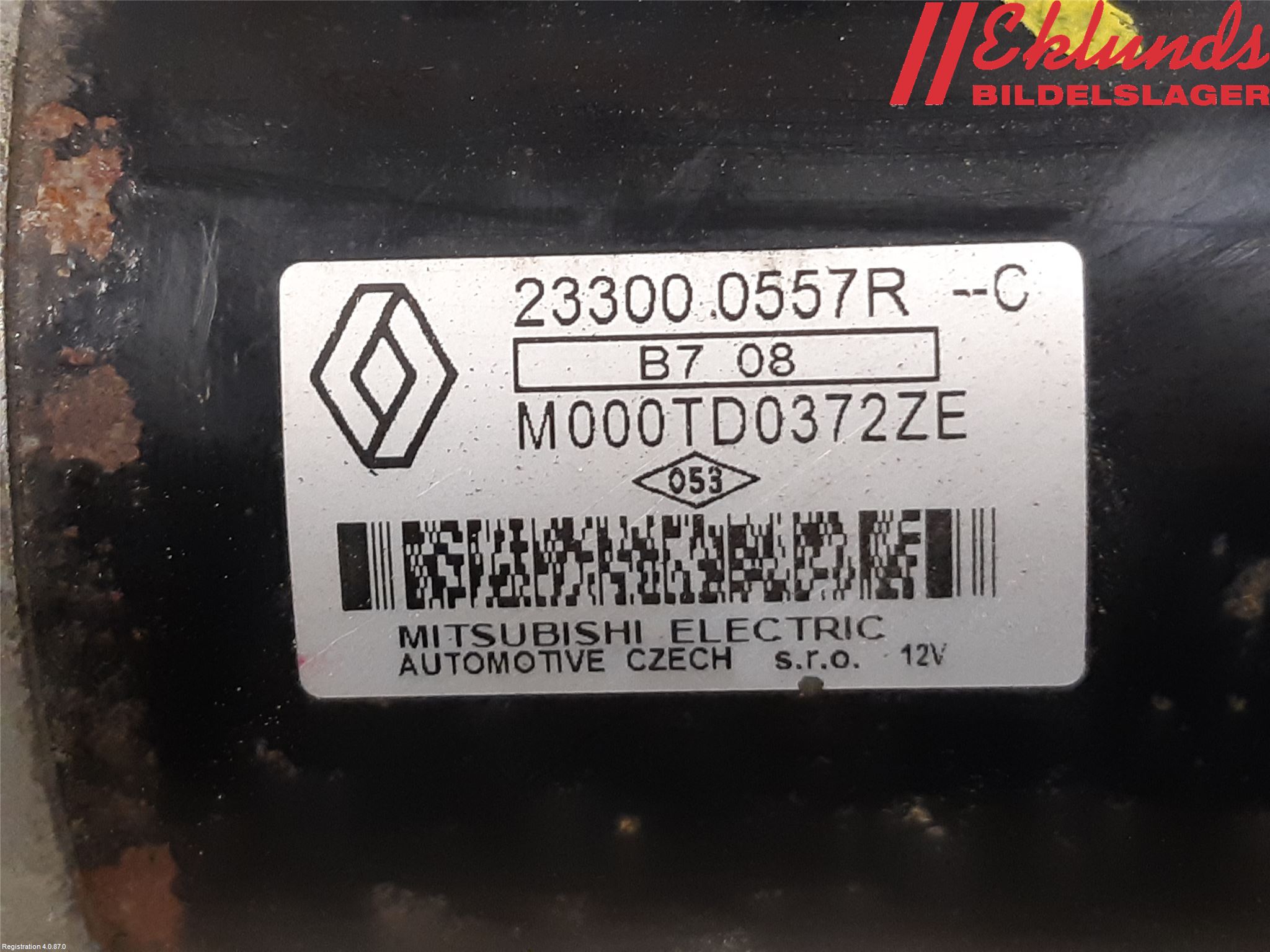 Renault CAPTUR 13-19 Startmotor