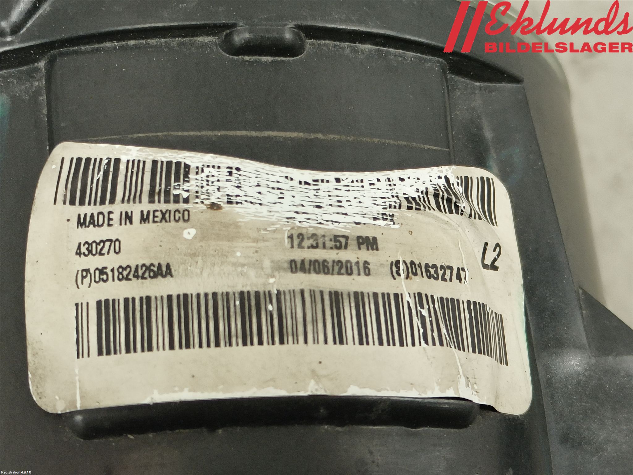 Jeep CHEROKEE Dimljus-Varselljus Fram