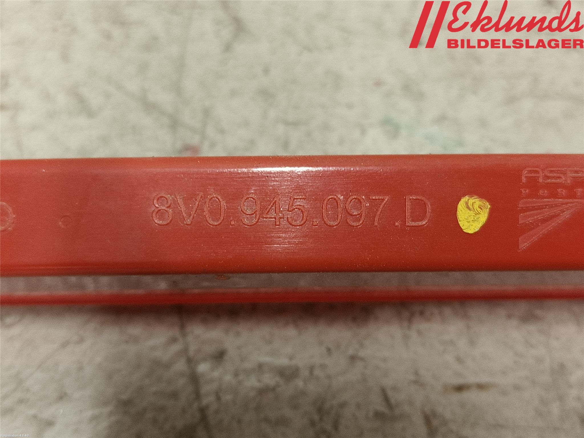 Audi A3/S3 8Y 21- Bromsljus Bakruta