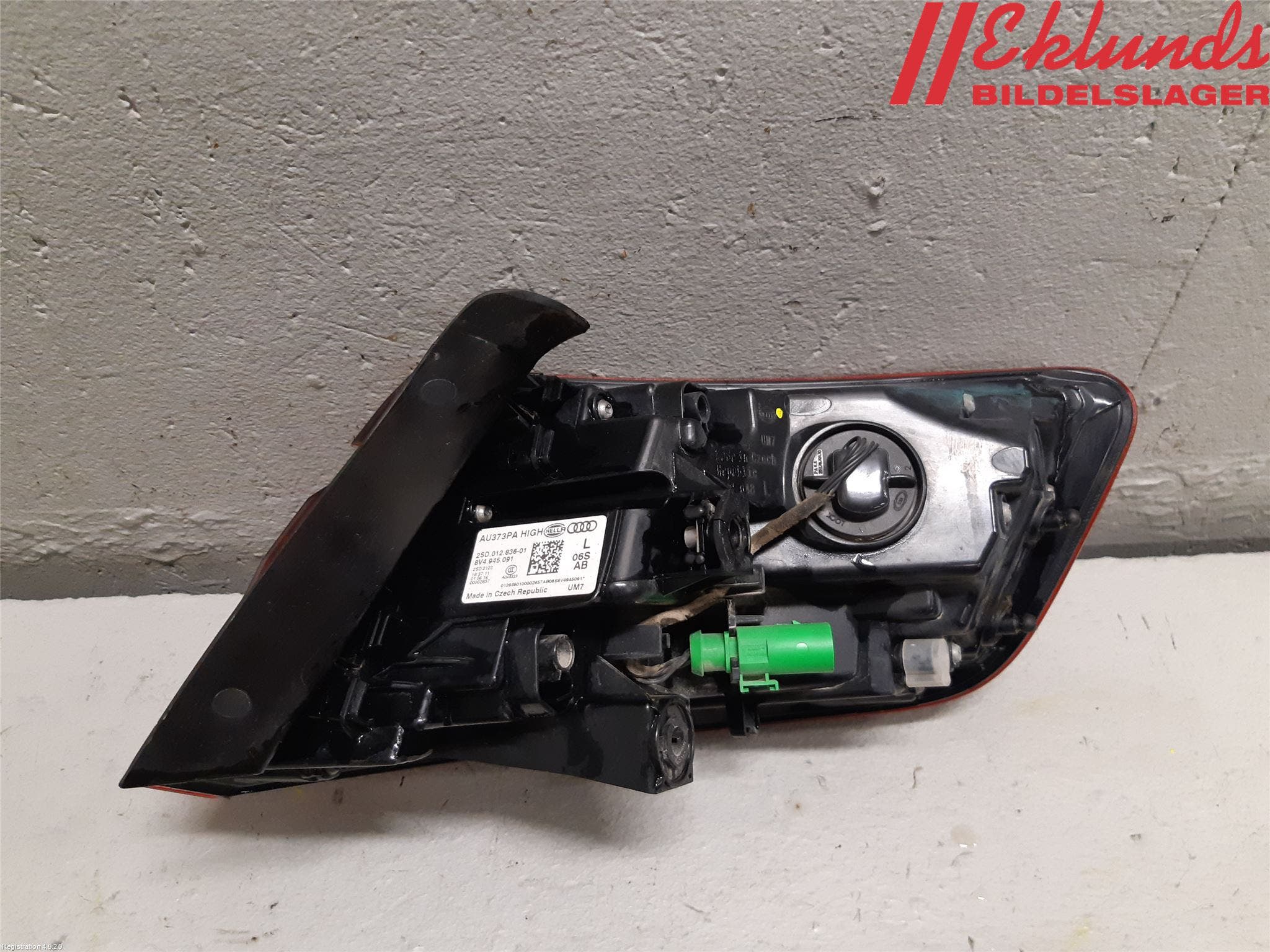 Audi A3/S3 8V 13-20 Bakljus Vänster