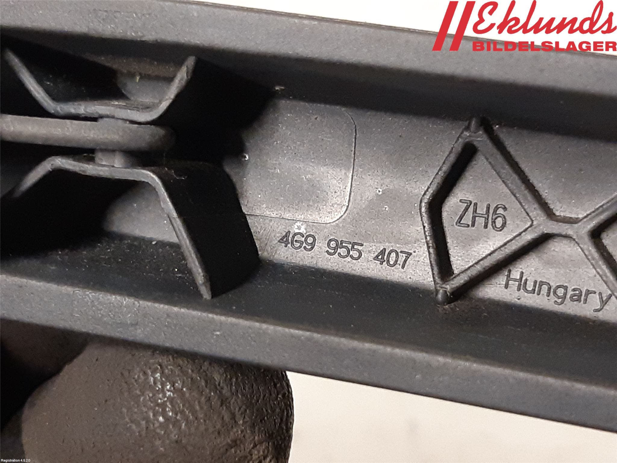 Audi A6/S6 4G 11-18 Torkararm-Bakruta