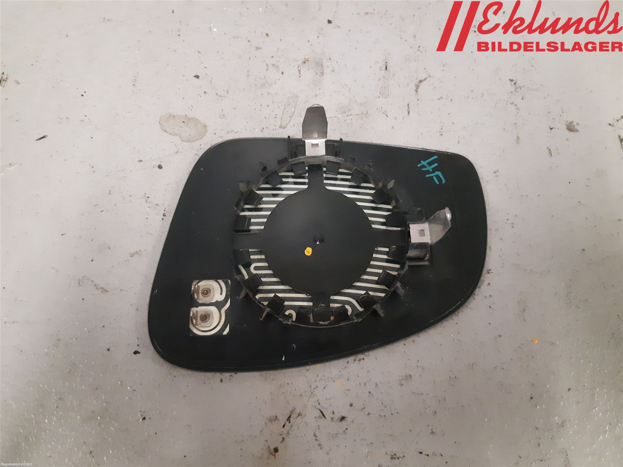 Skoda ROOMSTER Spegelglas Hö