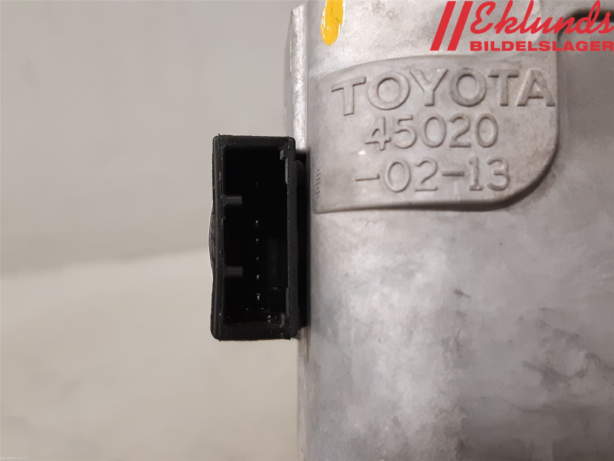 Toyota COROLLA 19- Rattlås-Tändlås Elektrisk