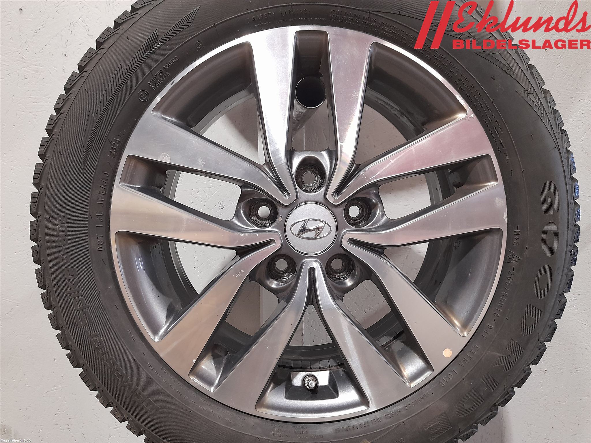 Hyundai i30 PD 17- Vinterdäck Alumfälg 4St