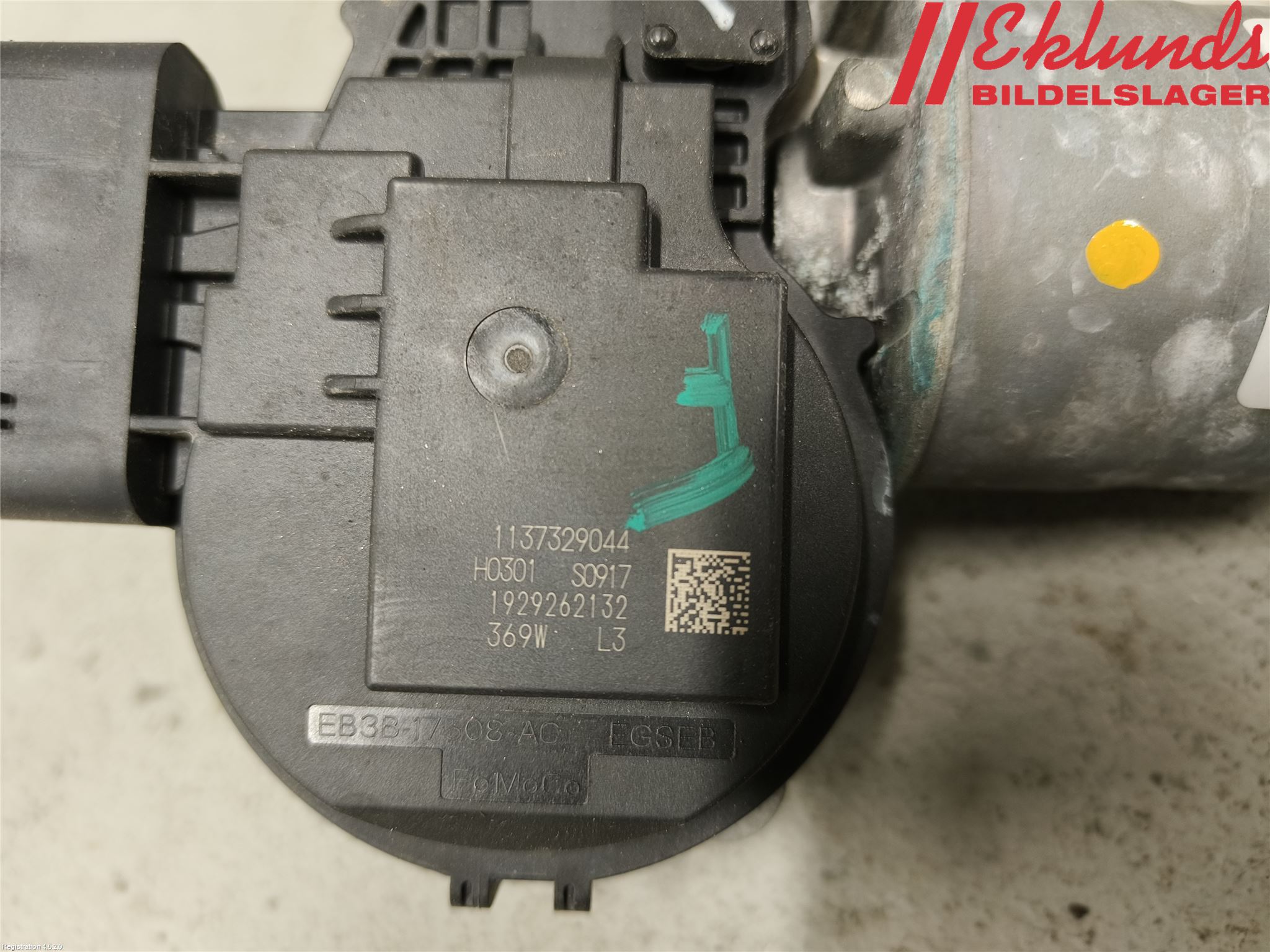 Ford RANGER EU 12-23 Torkarmotor Vindruta