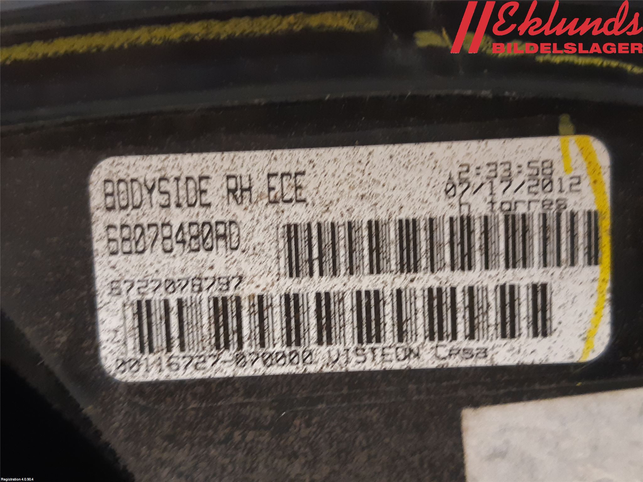 Fiat FREEMONT Bakljus Höger