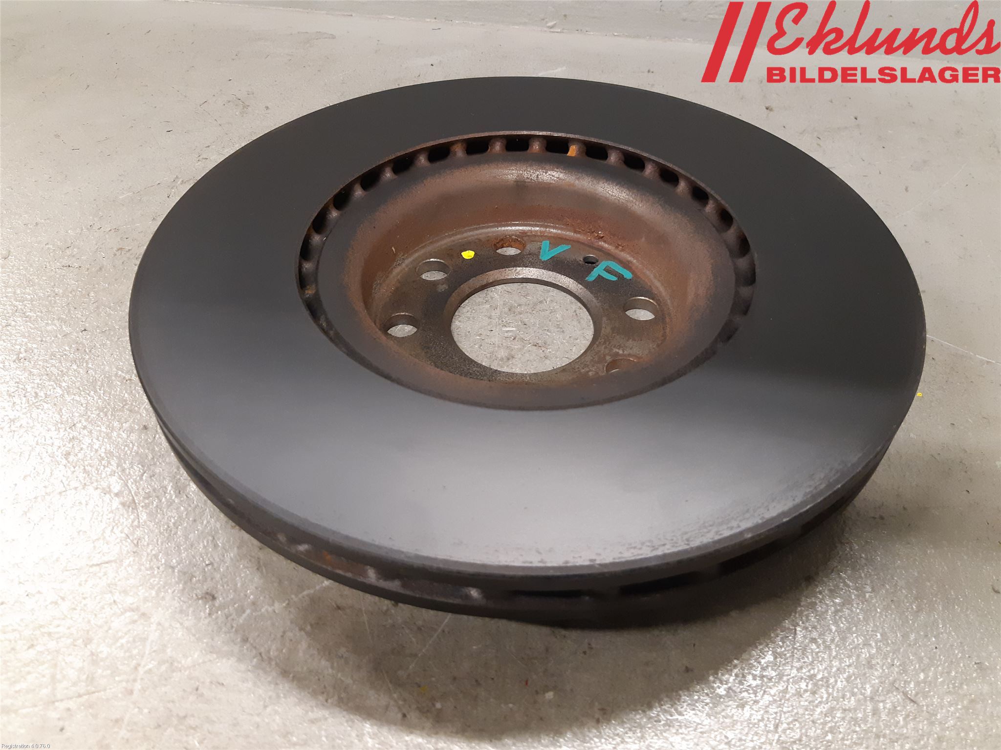 Opel CORSA D 07-14 Bromsskiva Fram