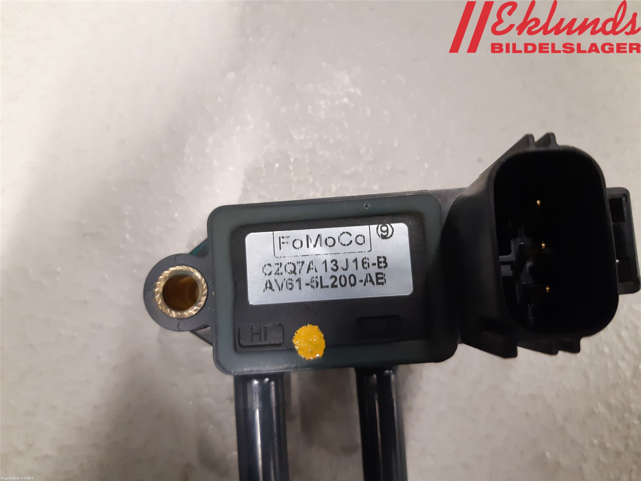 Volvo V70 14-16 Sensor Avgas