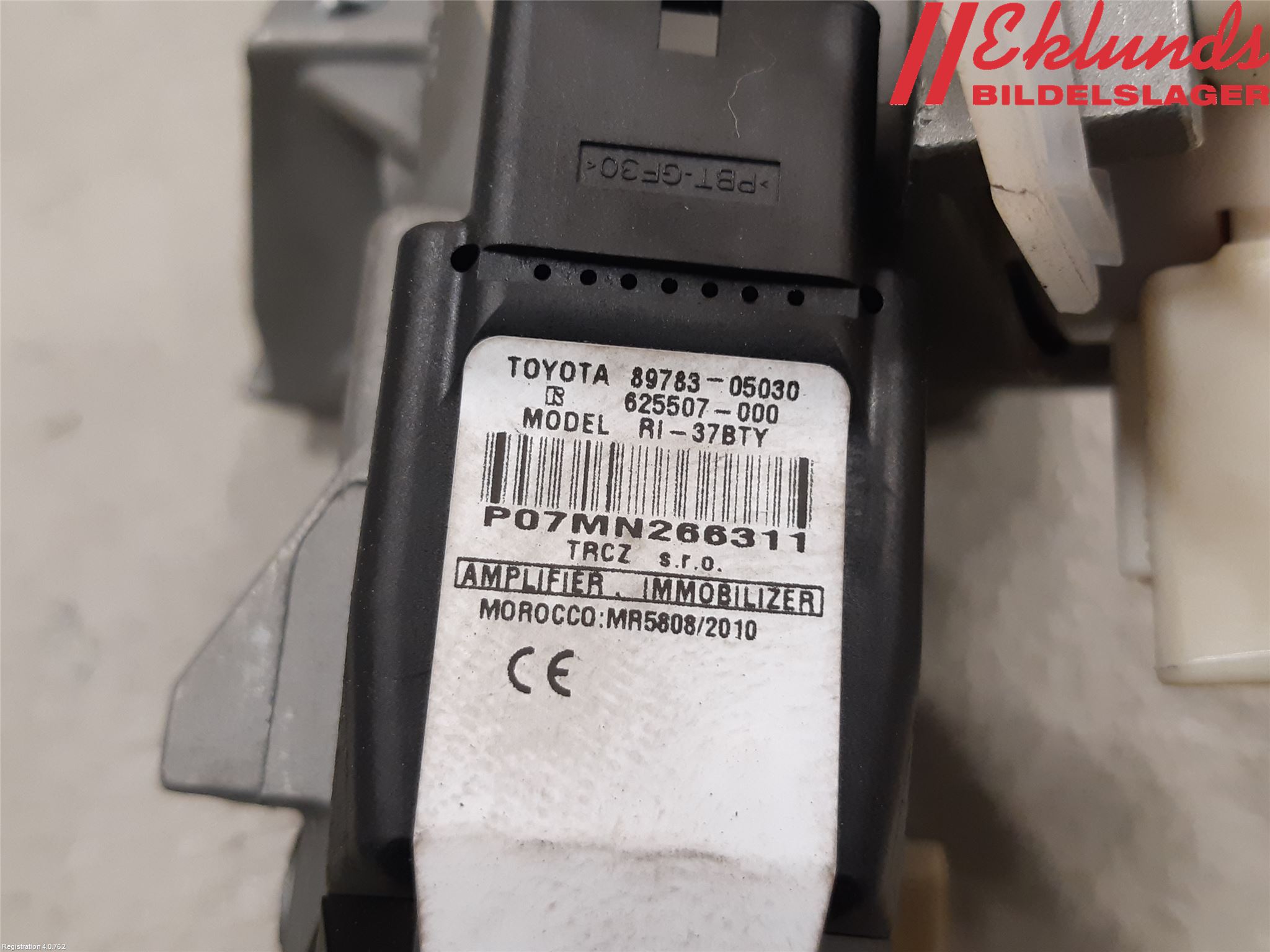 Toyota AVENSIS 09-15 Tändlås