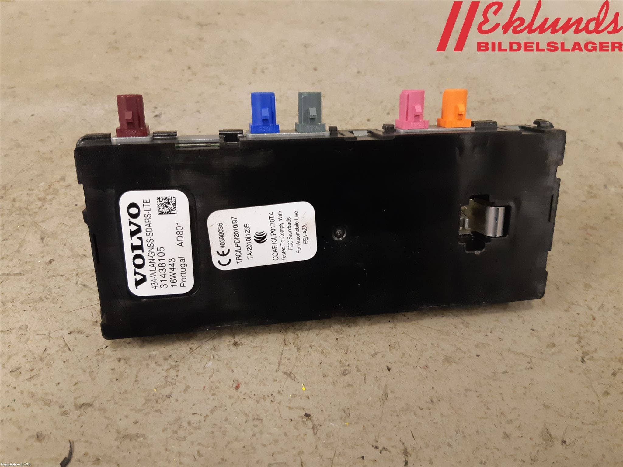 Volvo XC90/RECHARGE 16- Antenn El