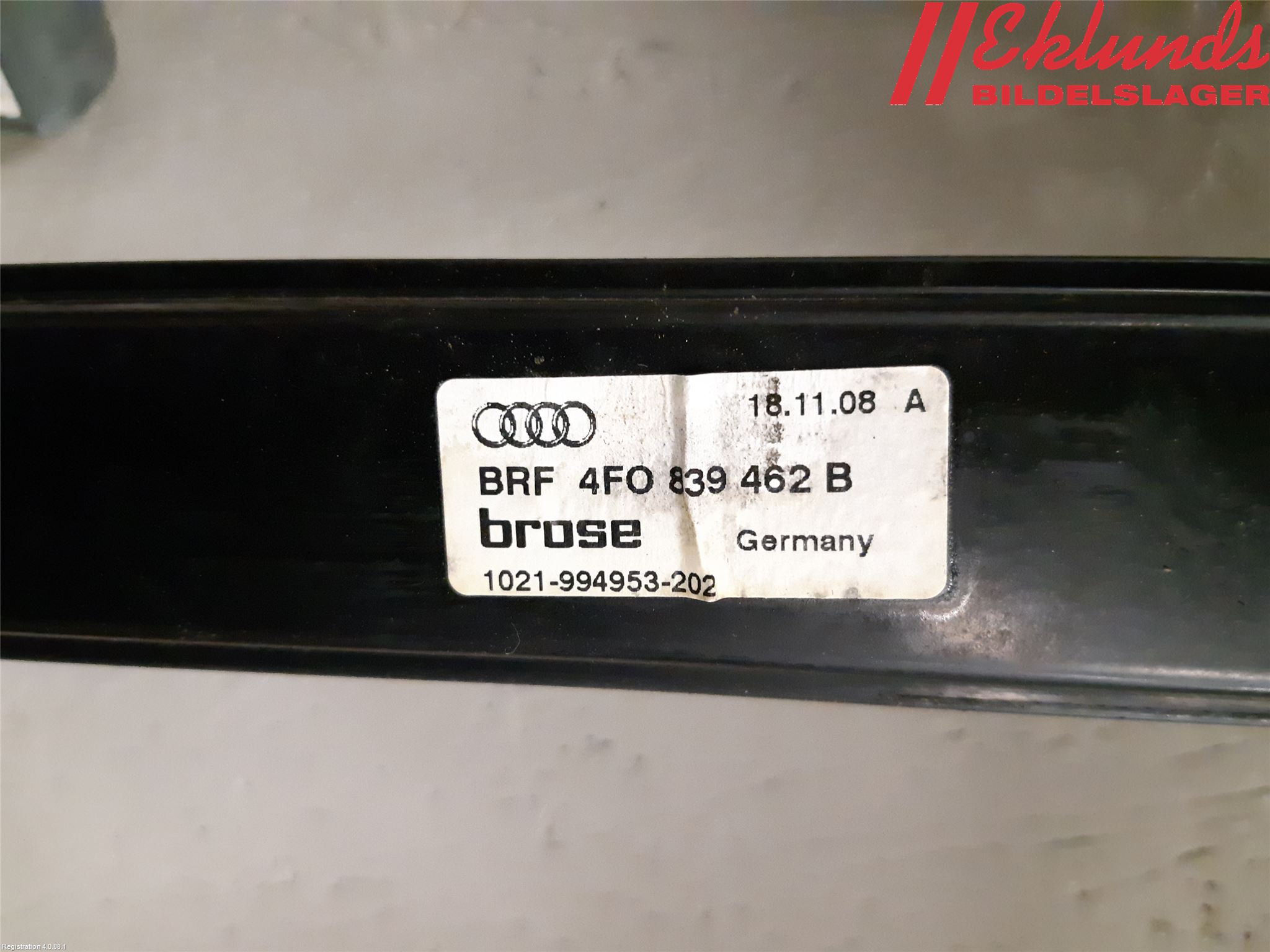 Audi A6/S6     05-11 Fönsterhiss El Kompl